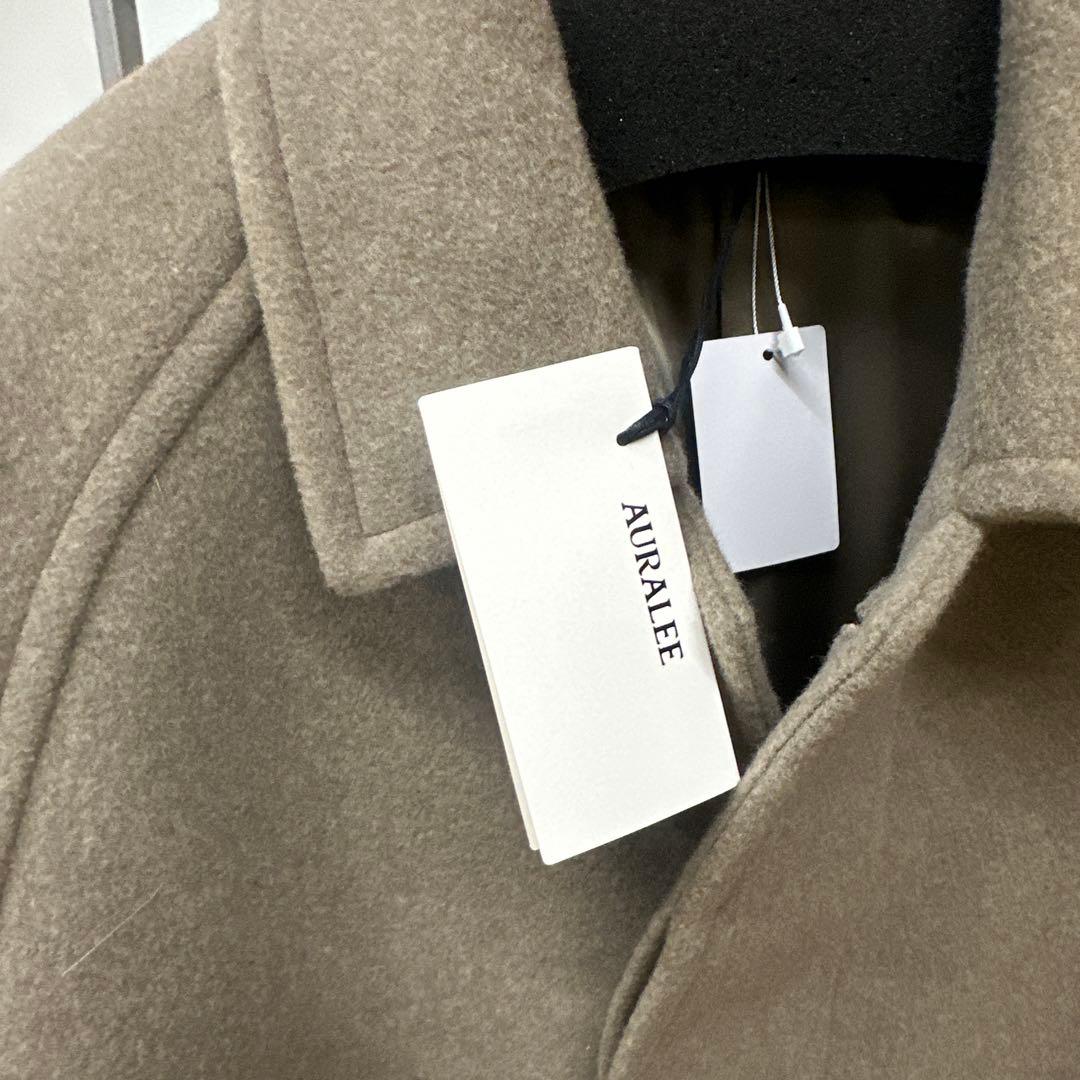 AURALEE ベージュ ステンカラーコート