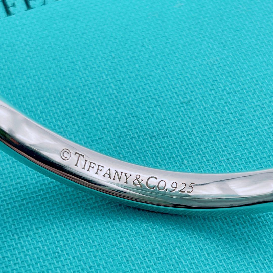 Tiffany & Co. カフ　バングル　ナロー　1837 シルバー925