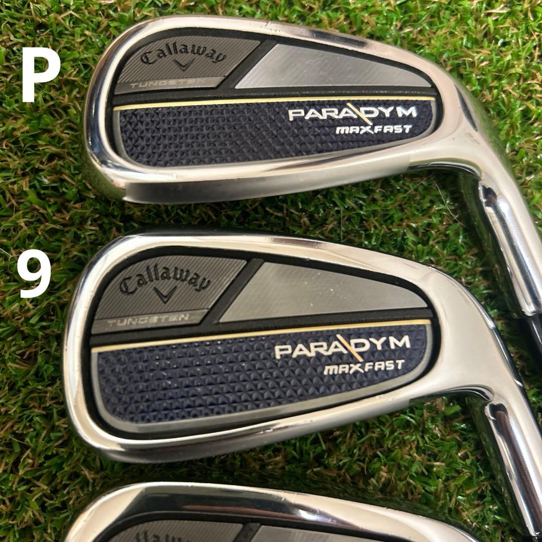 s*5様 キャロウェイ パラダイム MAXFAST PARADYM アイアンセッ