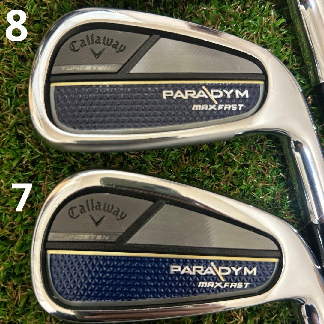 s*5様 キャロウェイ パラダイム MAXFAST PARADYM アイアンセッ