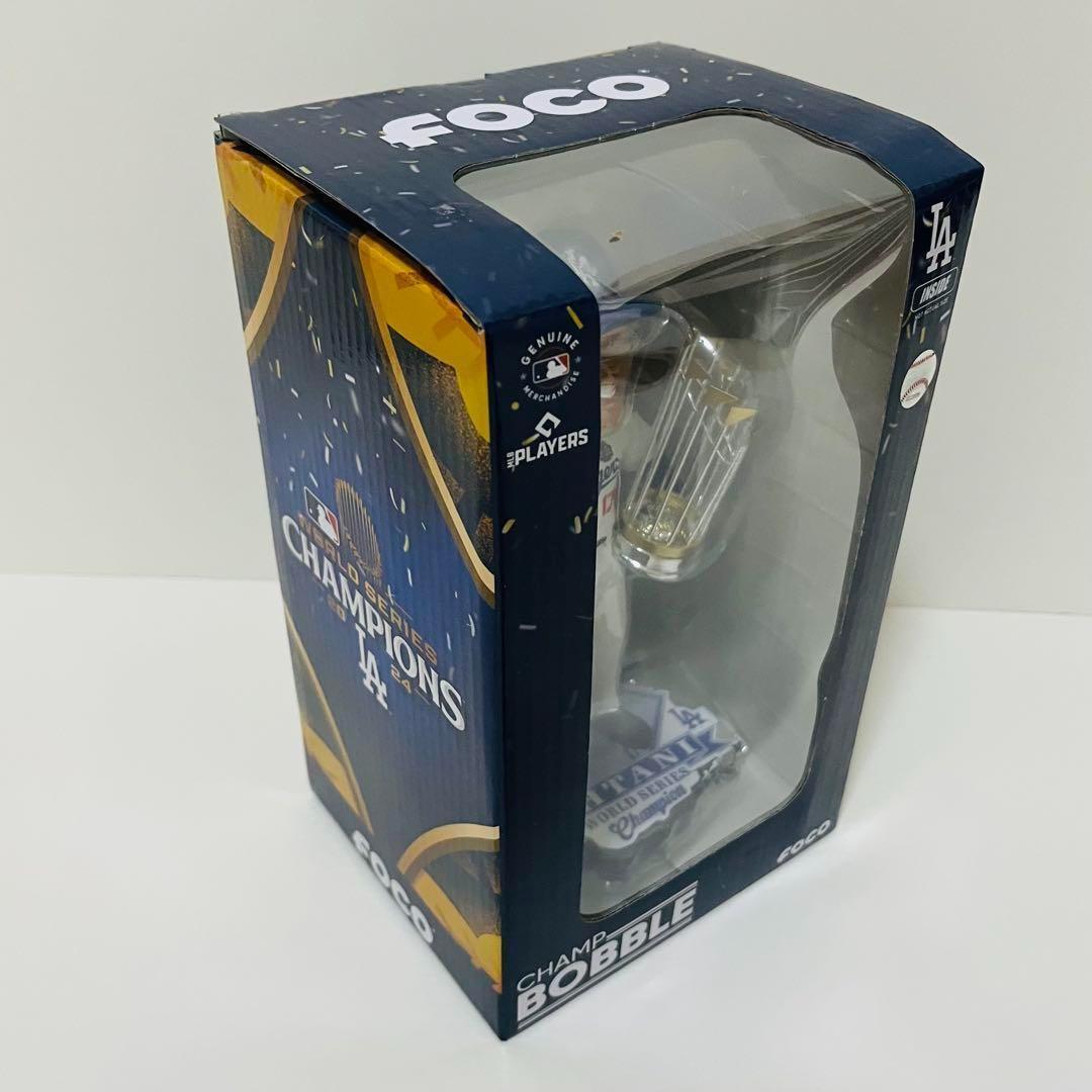 【大谷翔平/ワールドシリーズ優勝/ボブルヘッド】ドジャース/3024個限定