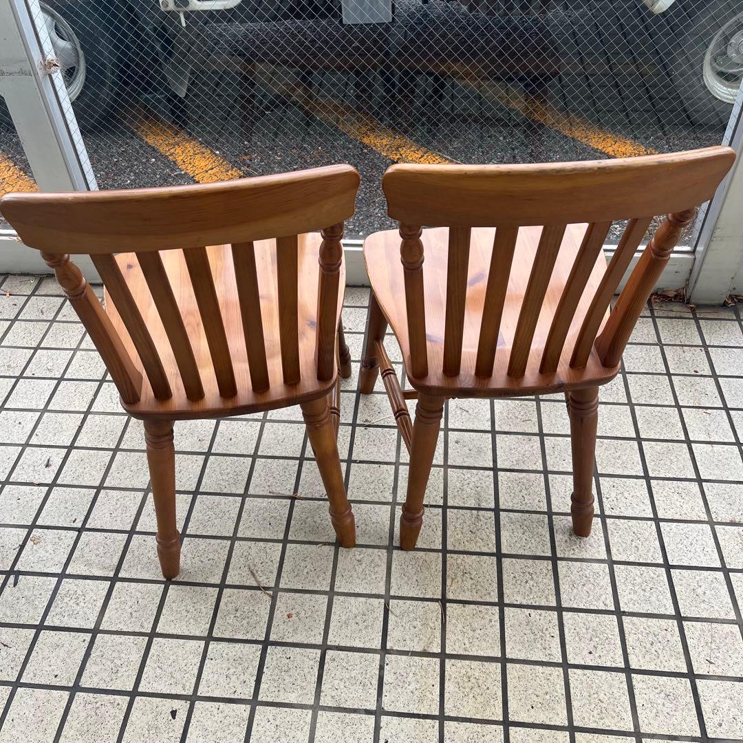 ②コスガ PROVINCE パイン無垢材 ダイニングチェア フレンチカントリー