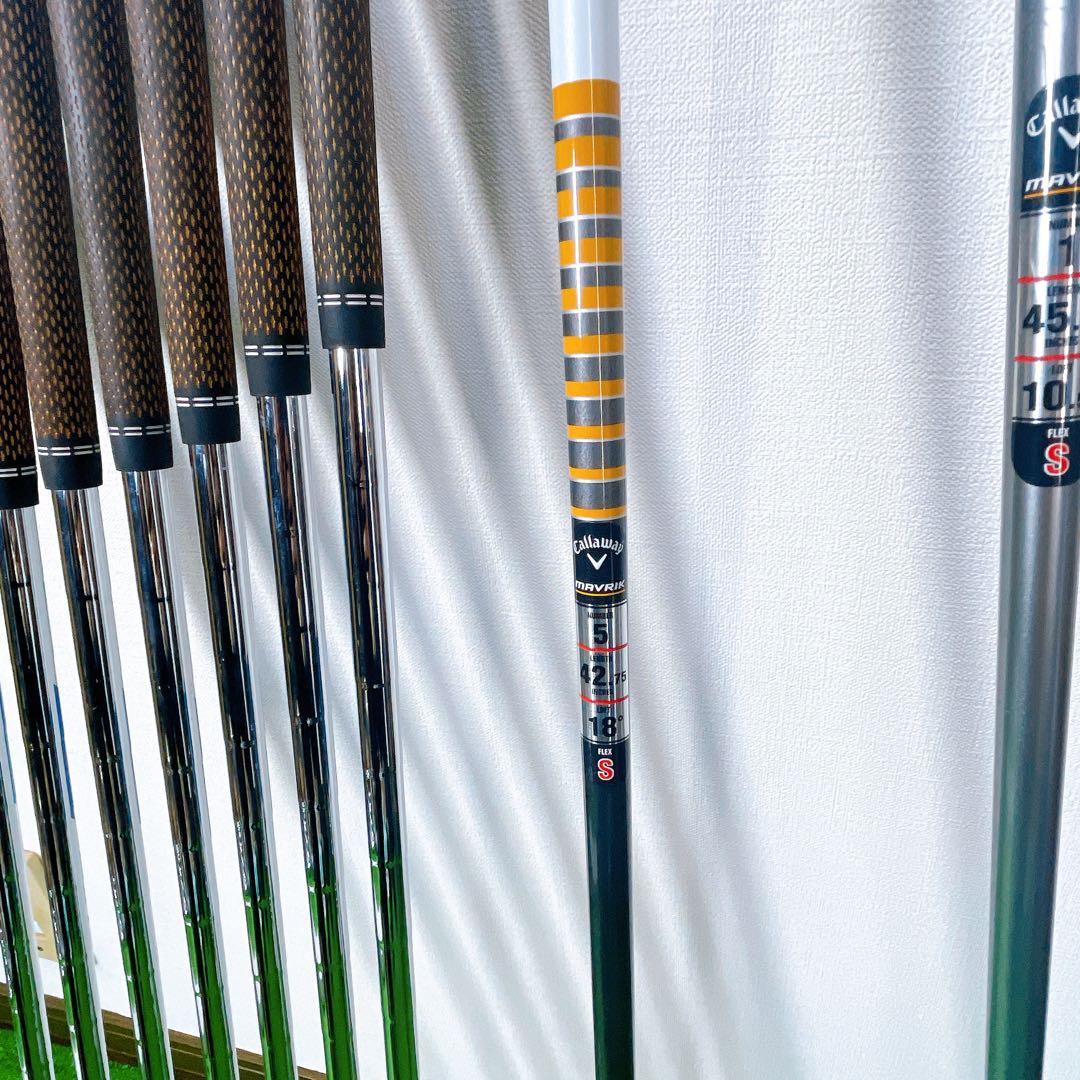 キャロウェイ　マーベリック　10本セット　フレックスS オジオ キャディバック付