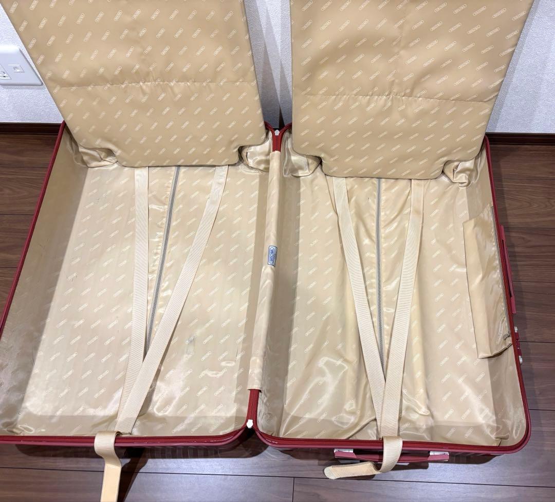 ジャッカリン リモワ サルサデラックス 104l オリエンタルレッド ４輪