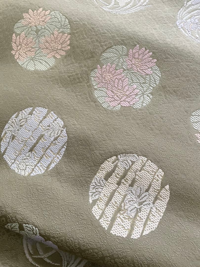 箔屋清兵衛　皇室　お印花紋　袋帯