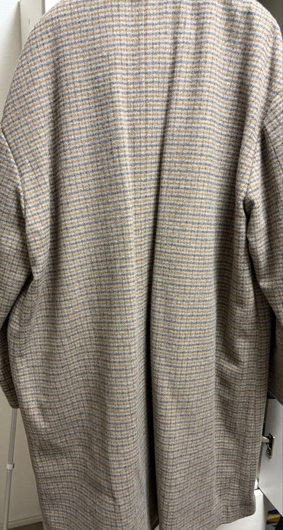 タイムセールCULLNI チェック柄チェスターコート