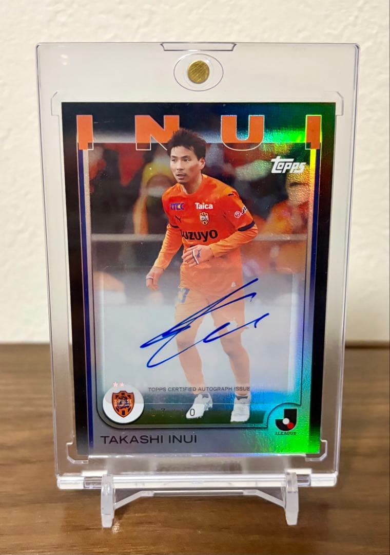 Topps Jリーグ 2025 清水エスパルス 乾貴士 直筆サインカード - メルカリ