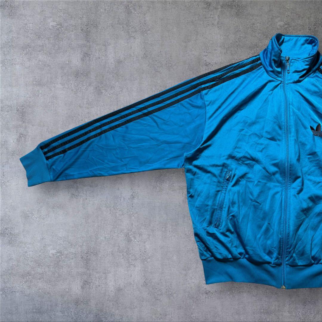 2082古着adidasトラックジャケット刺繍ロゴファイヤーバード好配色