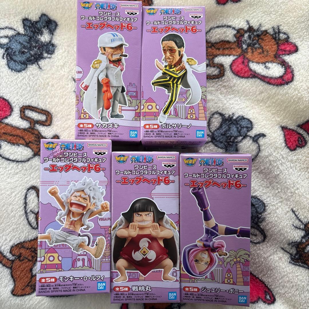 最安値】ワンピース ワーコレ エッグヘッド6 《5種コンプセット