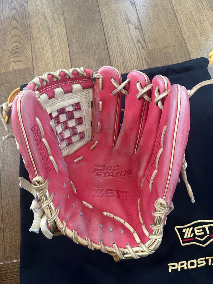 ZETT プロステイタス オーダーグローブ 源田モデル 母の日仕様