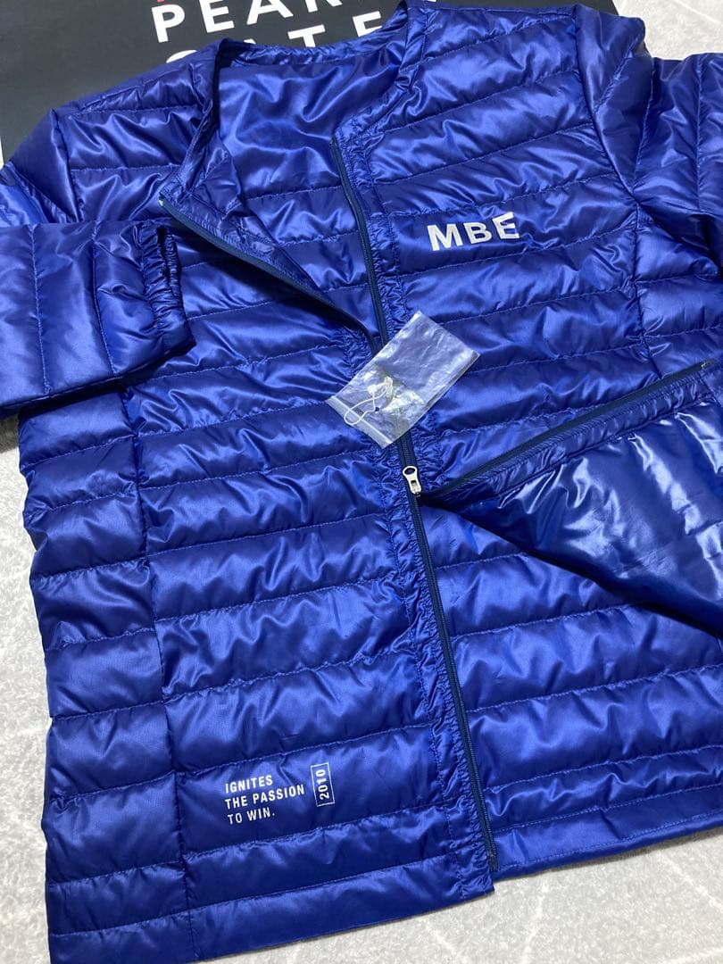 新品 パーリーゲイツ マスターバニー リップストップ撥水ジャケット (4)M/青