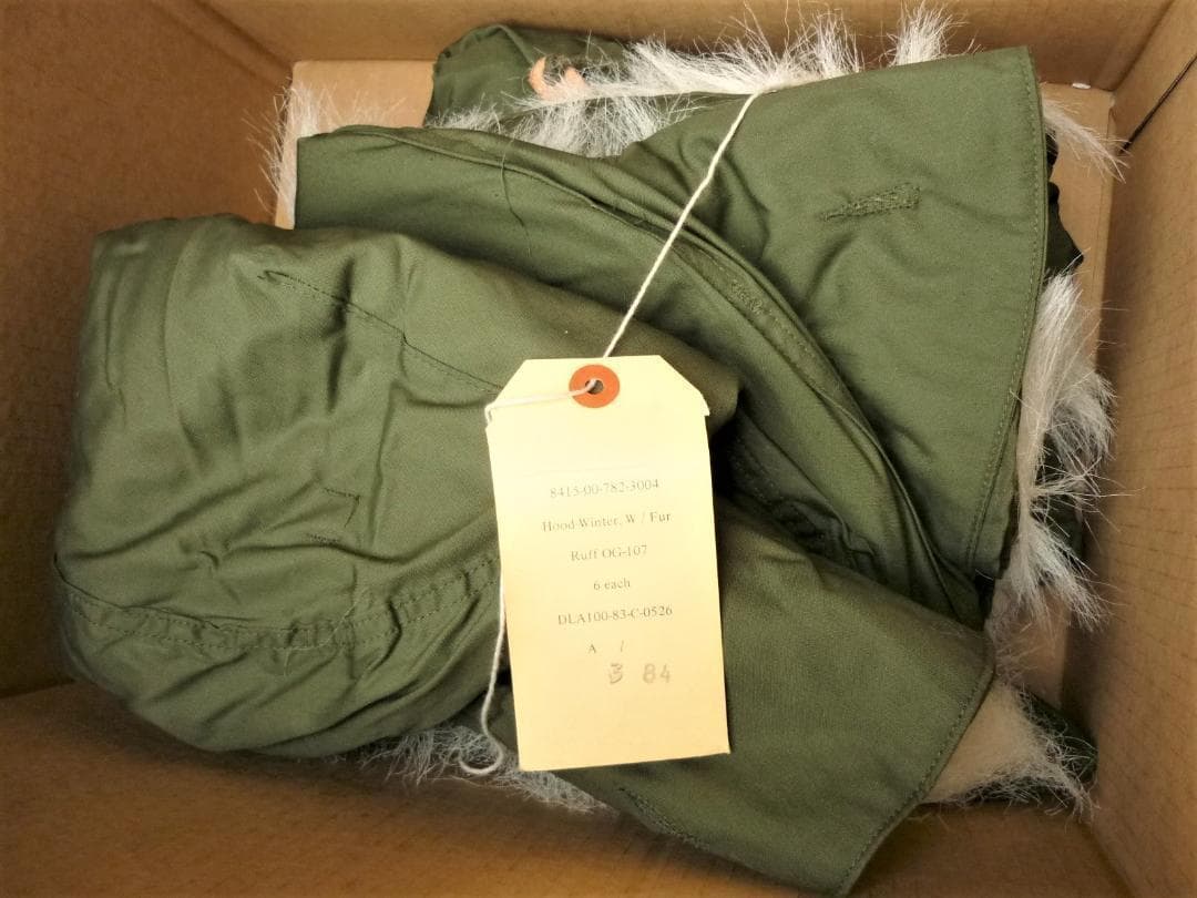新品 80s 米軍 M-65 フード デッドストック モッズコート パーカー I