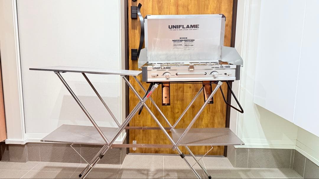 やたさん値下UNIFLAME US-1900 バーベキューセット　鉄板、キッチン