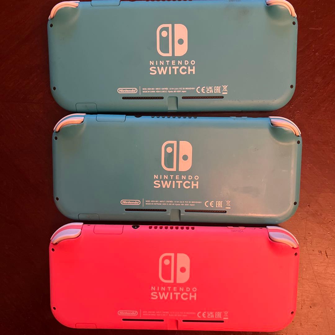 Nintendo Switch Lite 3台セット　まとめ