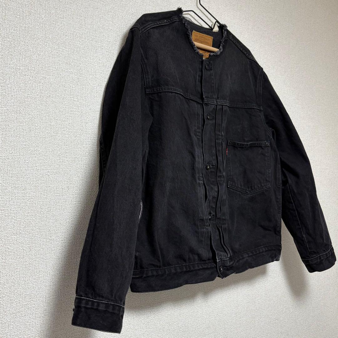 Levi’s Premium 別注 Type1 ノーカラー ブラック L