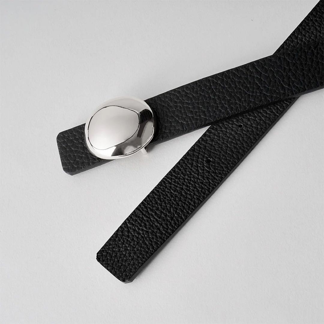 A VACATION リバーシブルレザーベルト BALL 25 SILVER - メルカリ