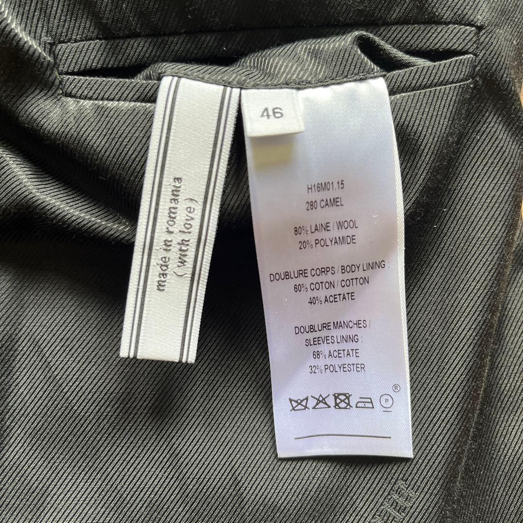 【極美品】《アミ アレクサンドル マテュッシ》ウール チェスター コート