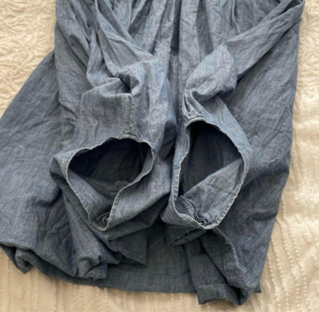 KAPITALキャピタル　アラジンデニムパンツ　サルエルパンツ　バルーンパンツ