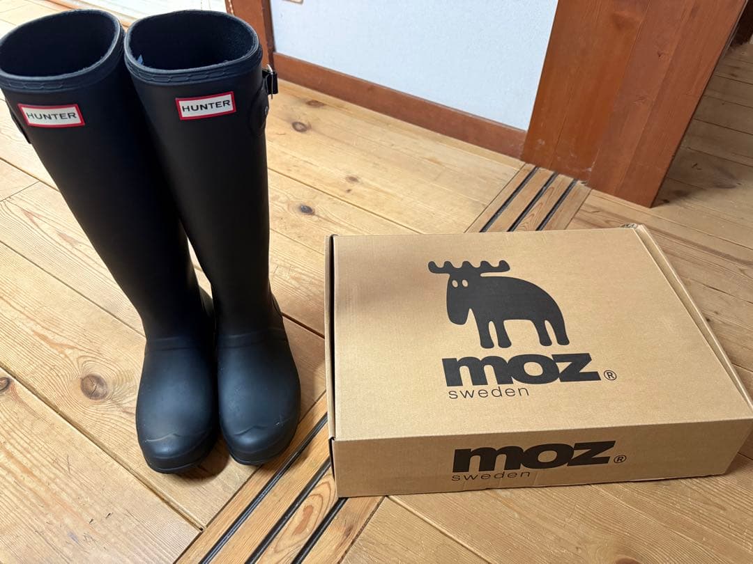 HUNTER ブラック 長靴 箱無し