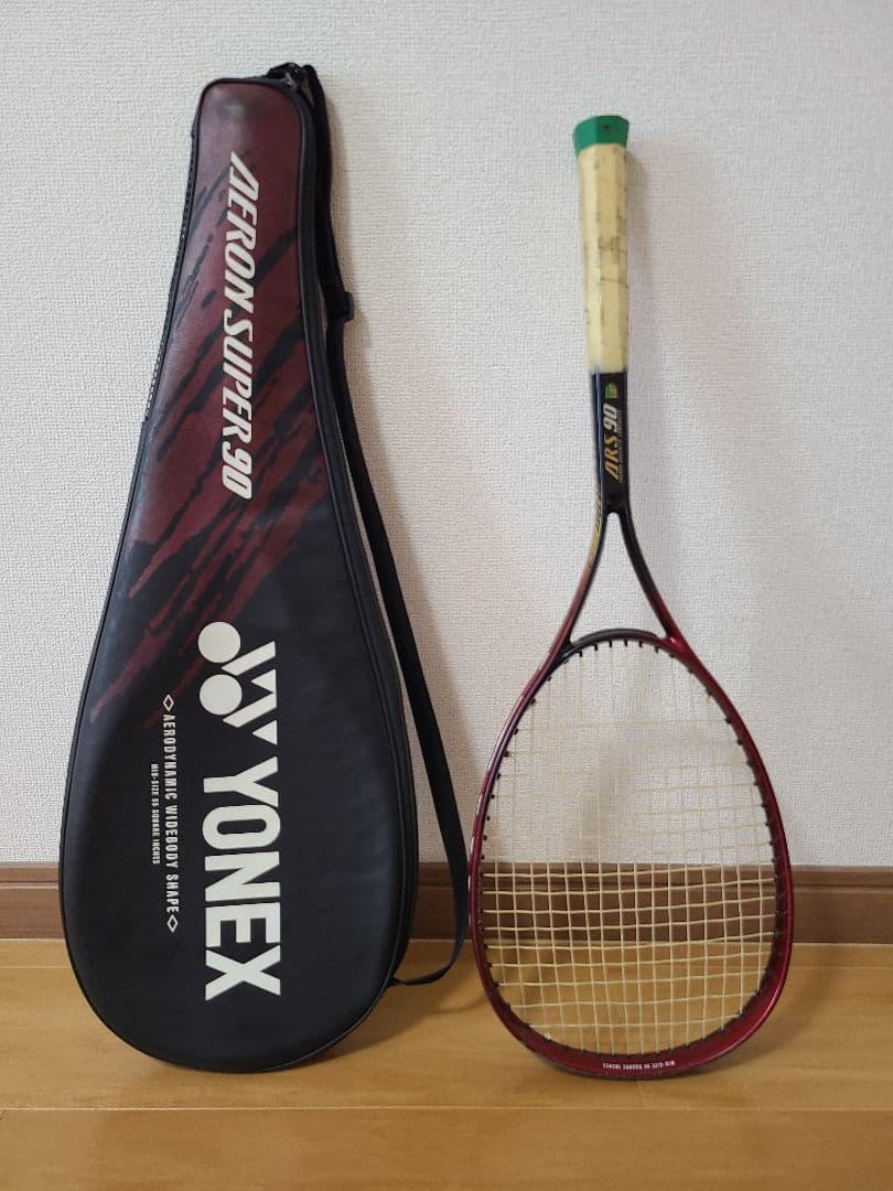 AERON SUPER 90☆SL2 ソフトテニスラケット エアロンスーパー - メルカリ