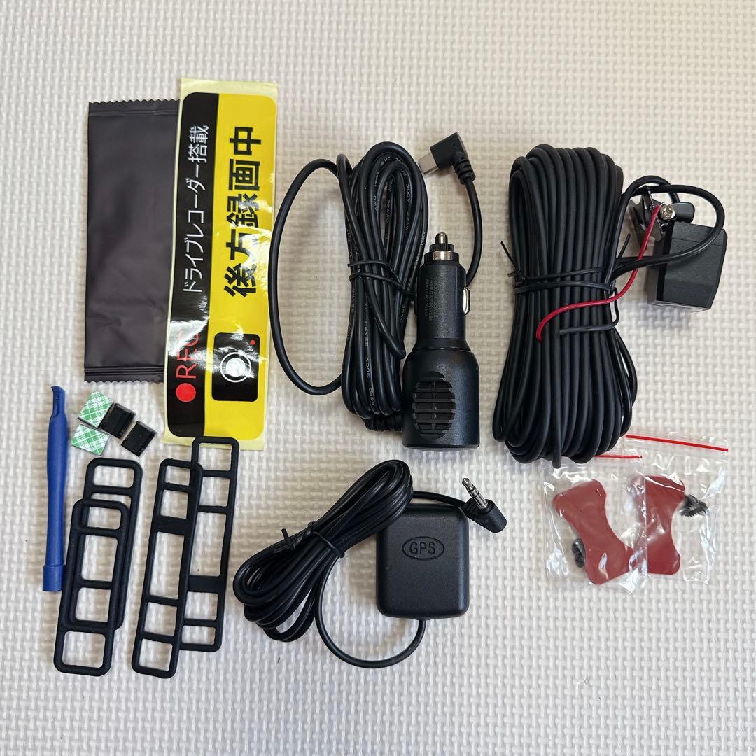 AC309 ドライブレコーダー ミラー型 4K BSD運転補助 800万画素 - メルカリ