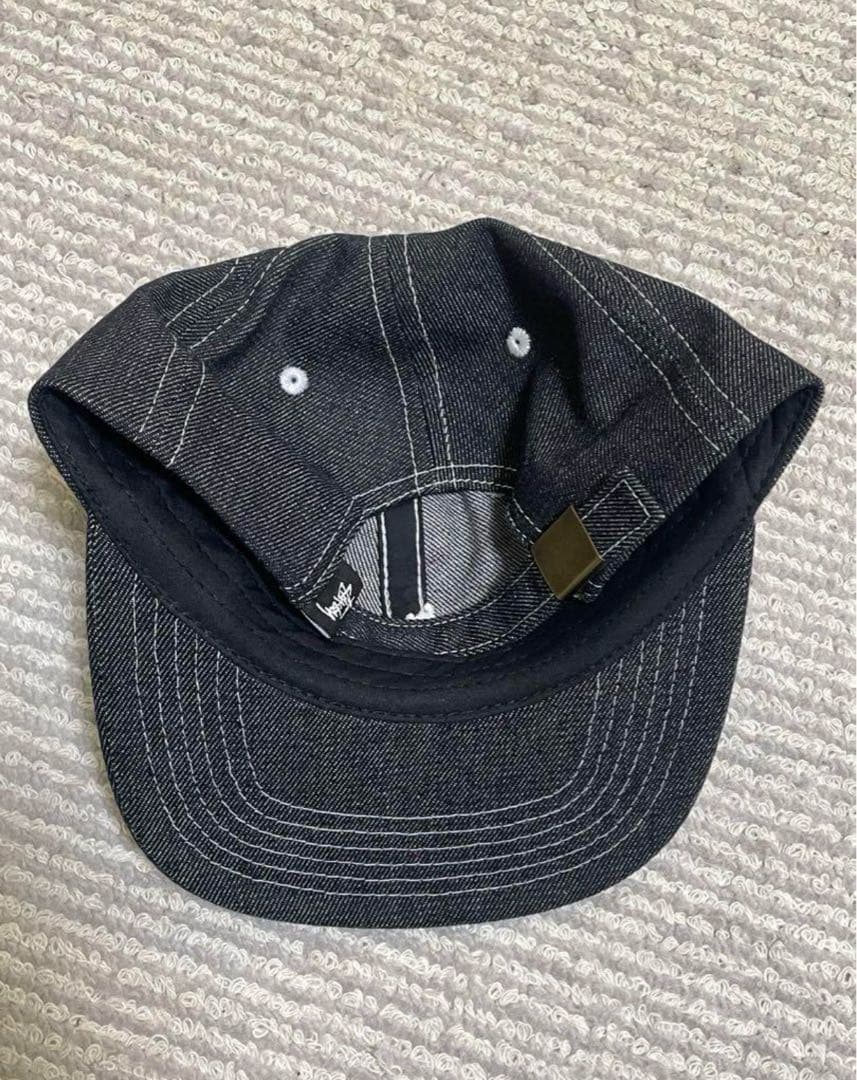 帽子 STUSSY Contrast Stitch Denim Strapback