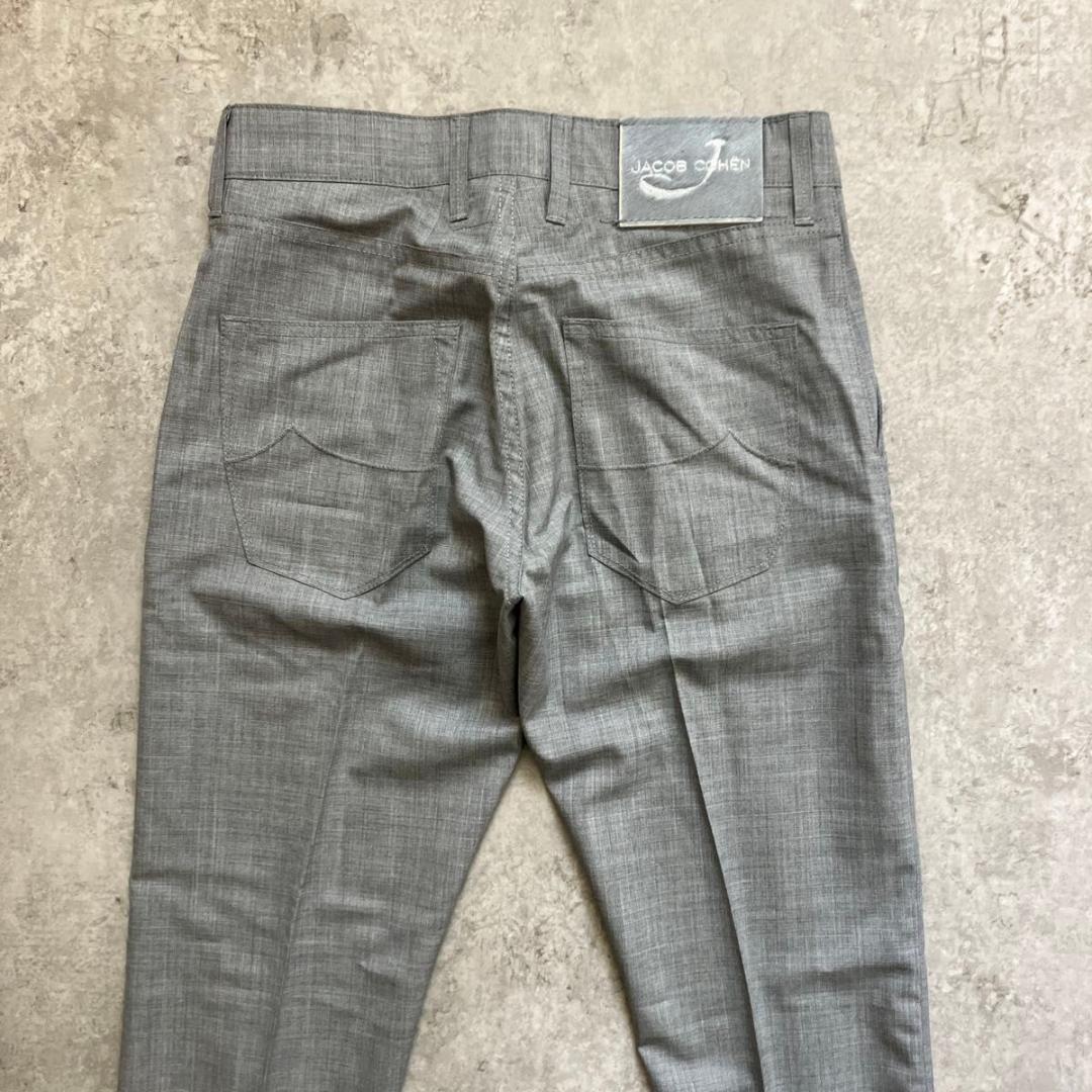 JACOB COHEN J666 WOOL 28 ヤコブコーエン パンツ グレー