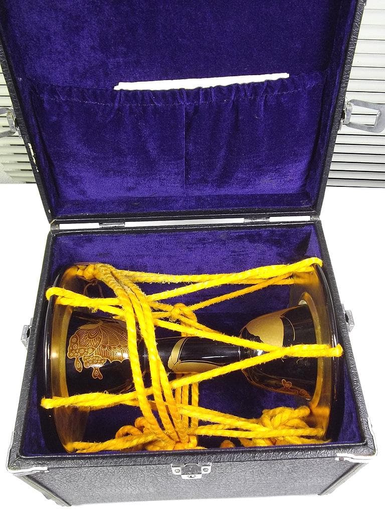 小鼓 締太鼓 鼓太鼓 金蒔絵 本革 能 歌舞伎 雅楽 和楽器