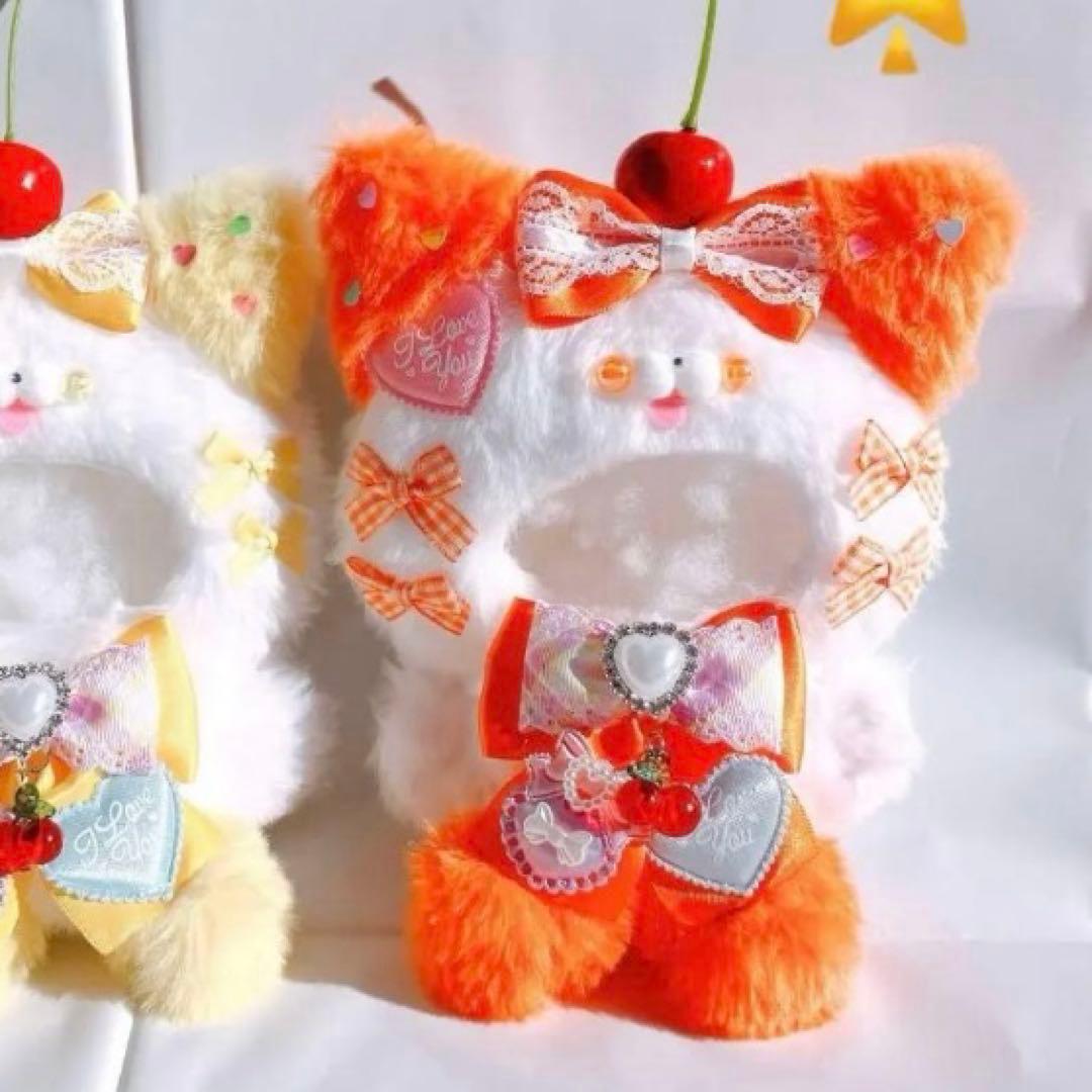 着ぐるみ ねこ おすわり ぬい服 12cm マスコット ちびぐるみ 195