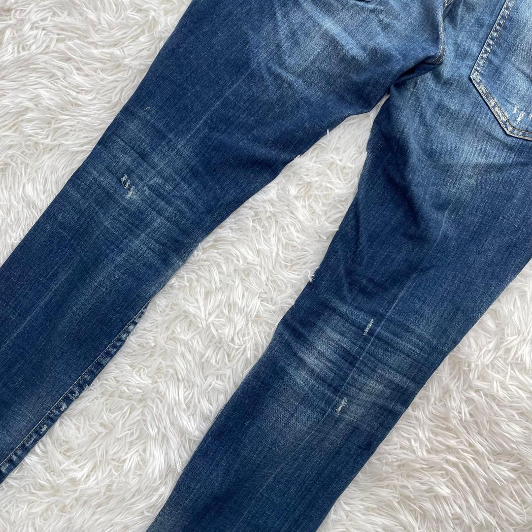 希少 DSQUARED2 ダメージデニム skater jeans XL-2XL