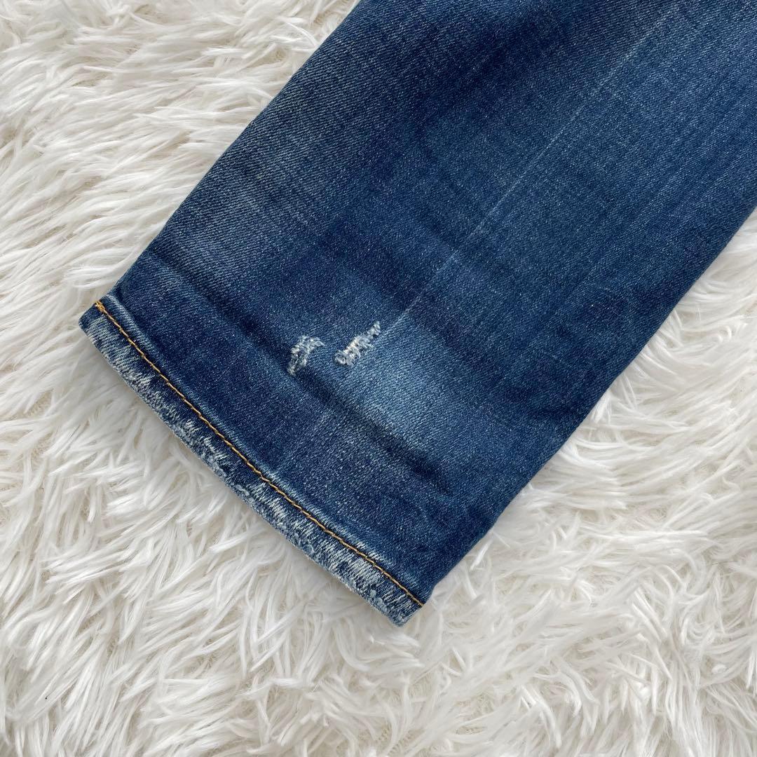 希少 DSQUARED2 ダメージデニム skater jeans XL-2XL