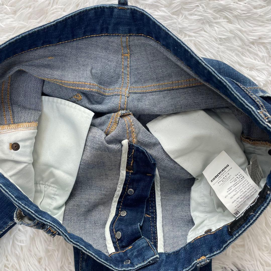 希少 DSQUARED2 ダメージデニム skater jeans XL-2XL