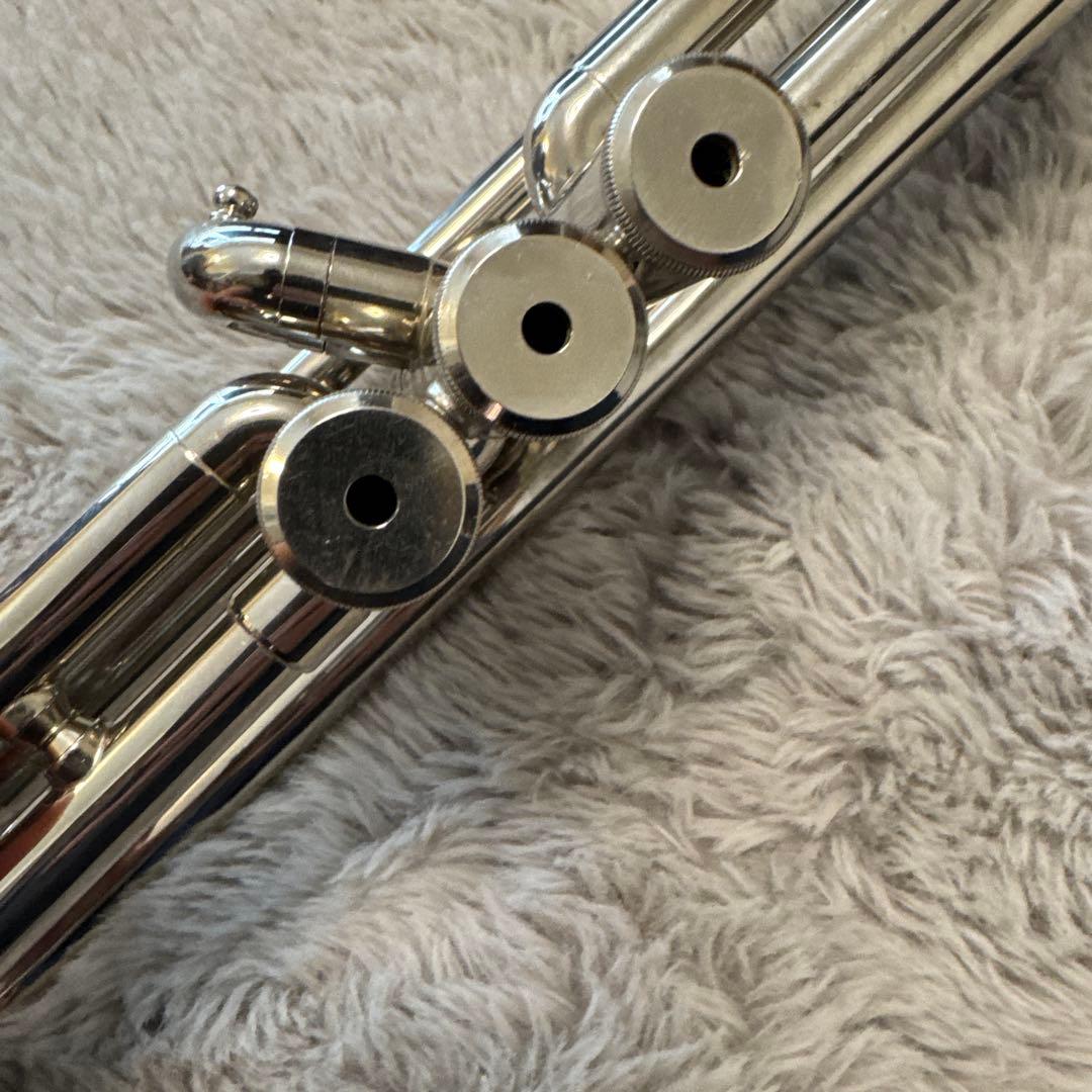 シルバー トランペット 本体 ケース付き