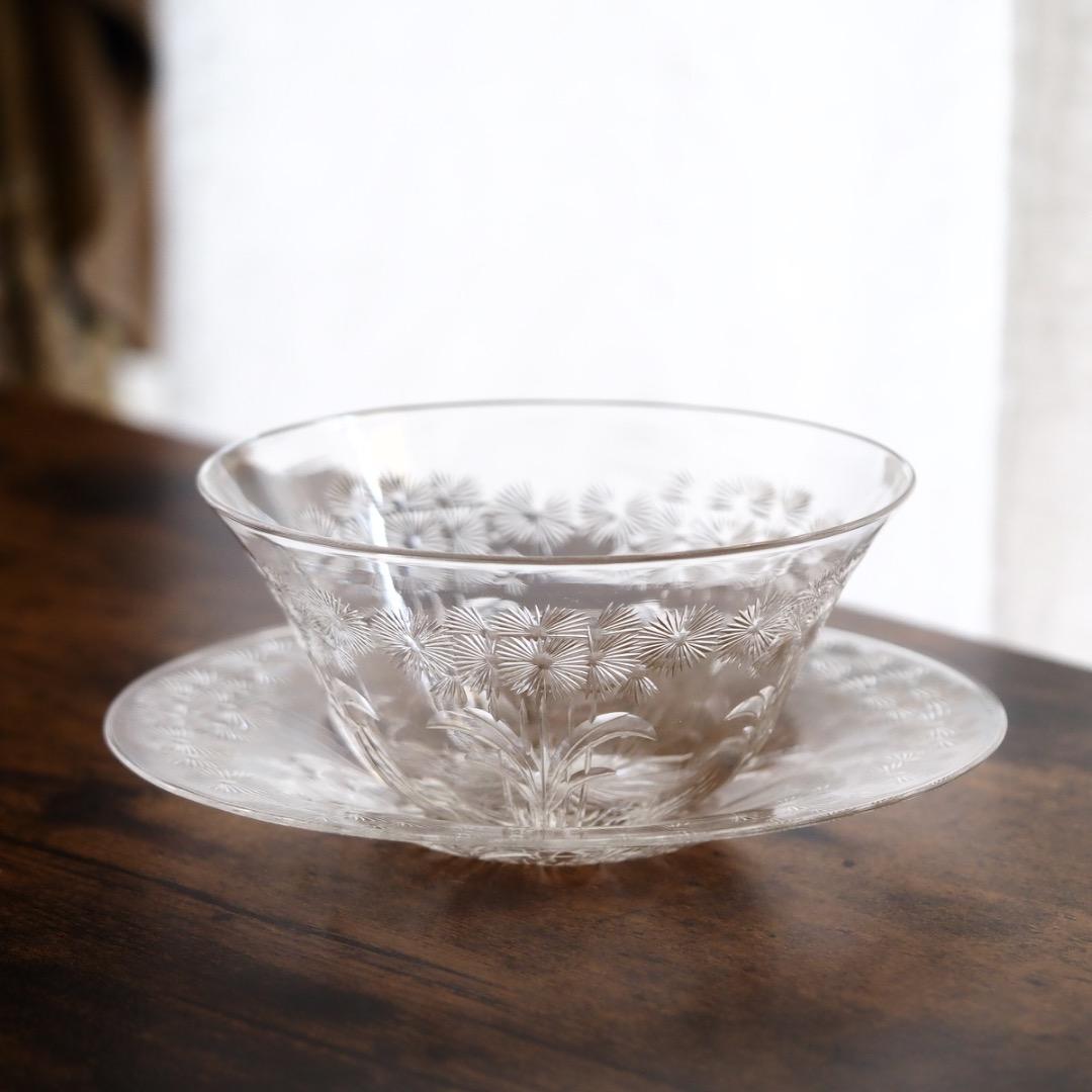 トーマスウェッブ ボウル＆ソーサー GT09B /Thomas Webb