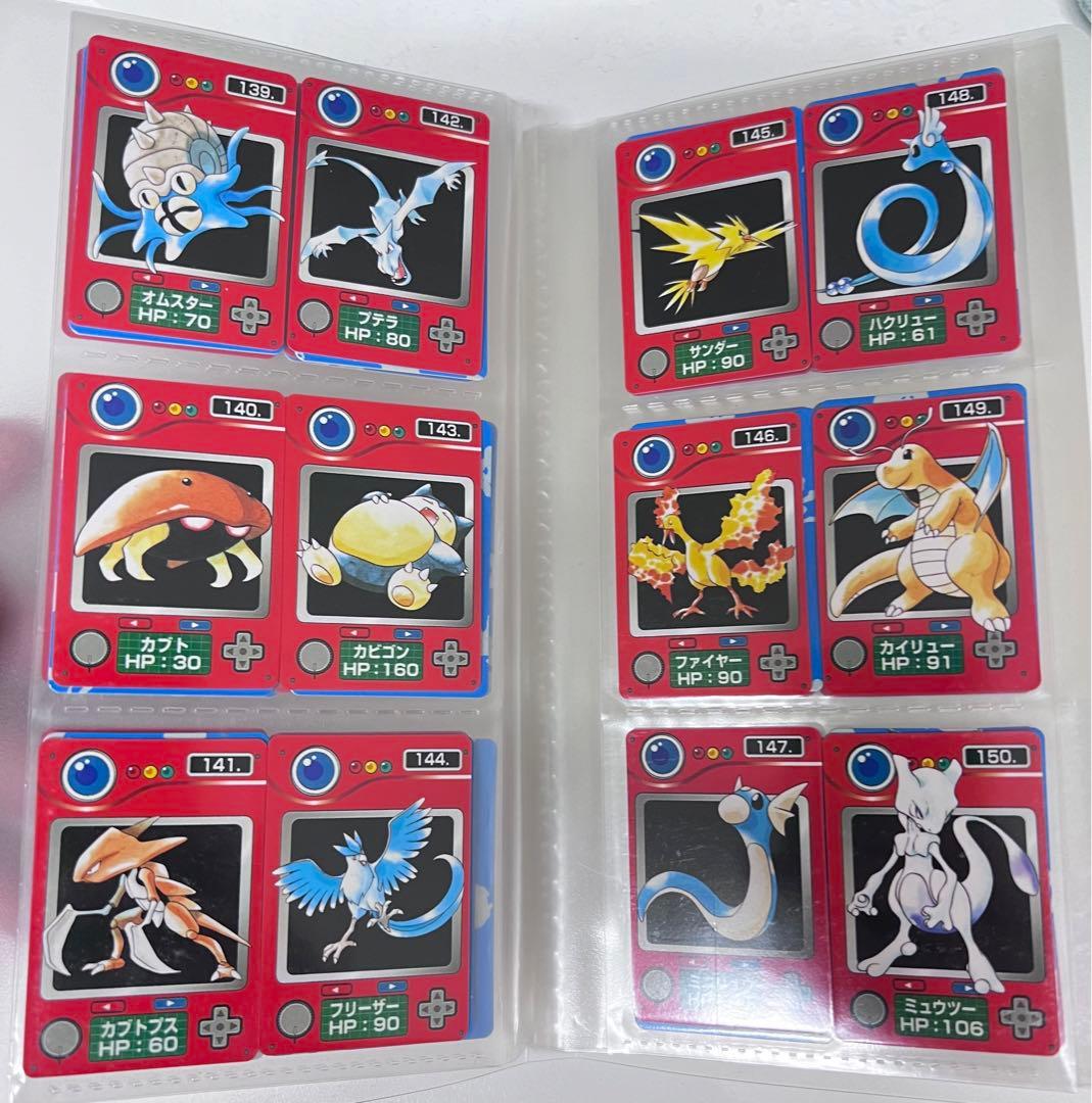 ポケットモンスター ジャンボカードダス ミニカード図鑑 フルコンプ 極美品