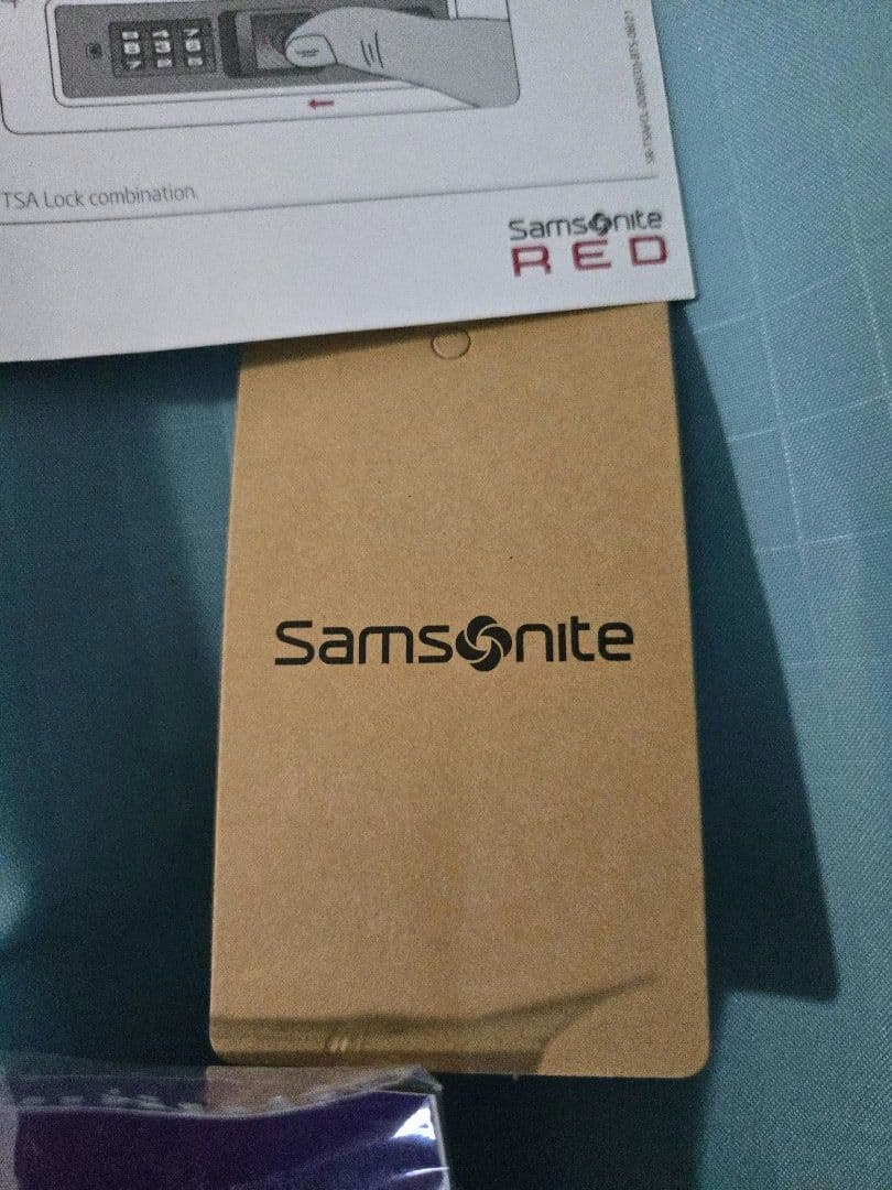 【完売品】BTS　コラボSamsonite RED キャリーケース