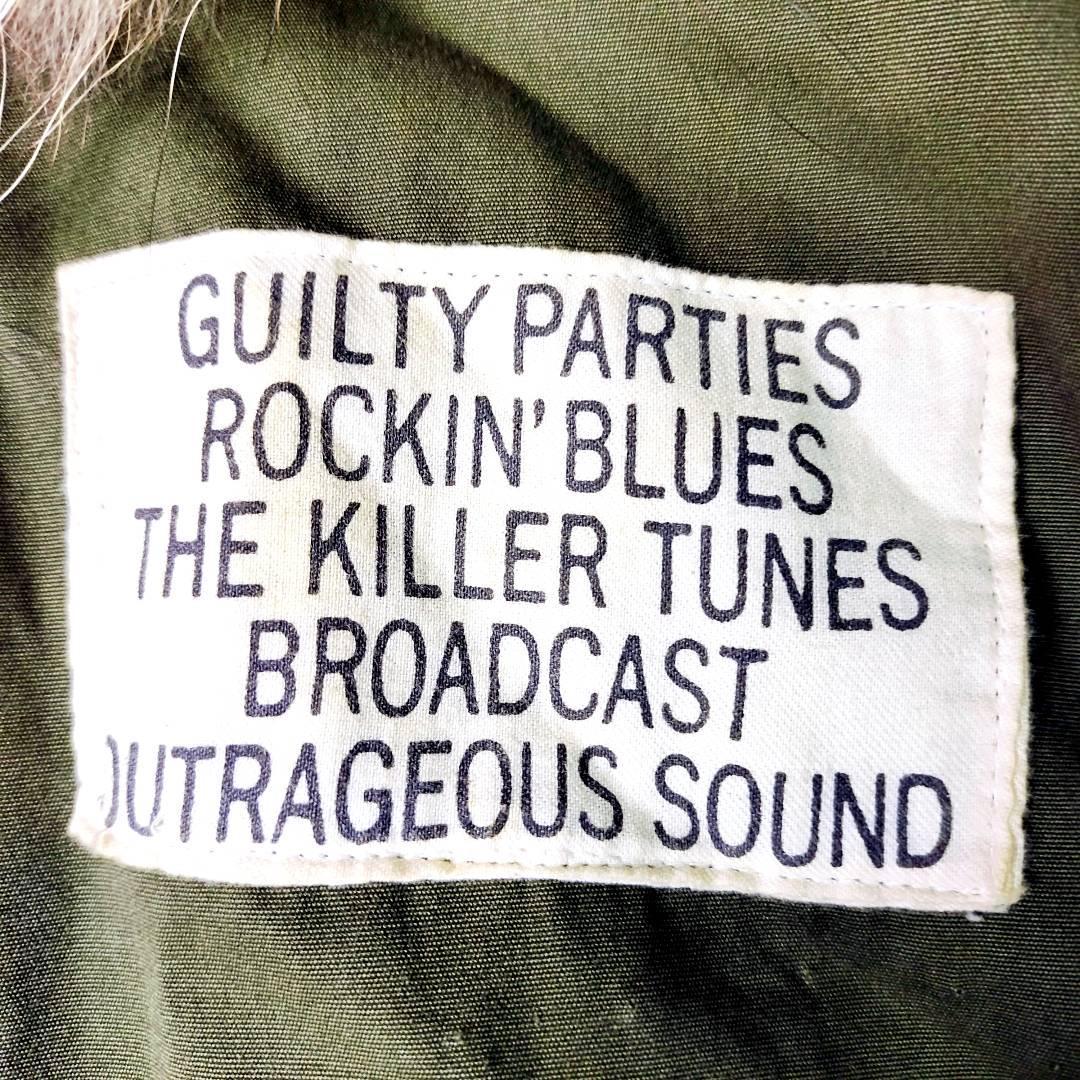 希少❣バックプリント無地✨️ワコマリア M-51 モッズコート レオパード裏地