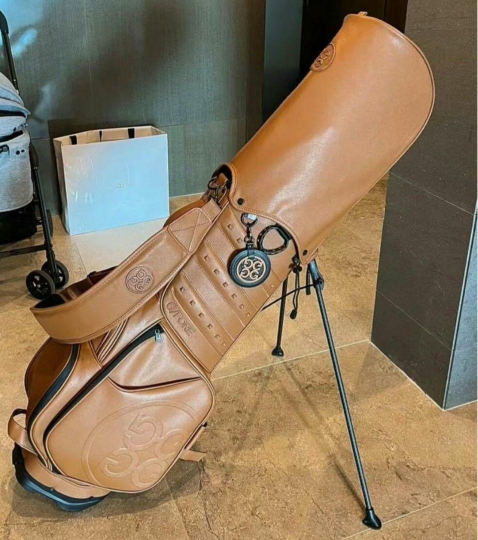 ジーフォア 男女兼用 キャディバッグ G/FORE ブラウン