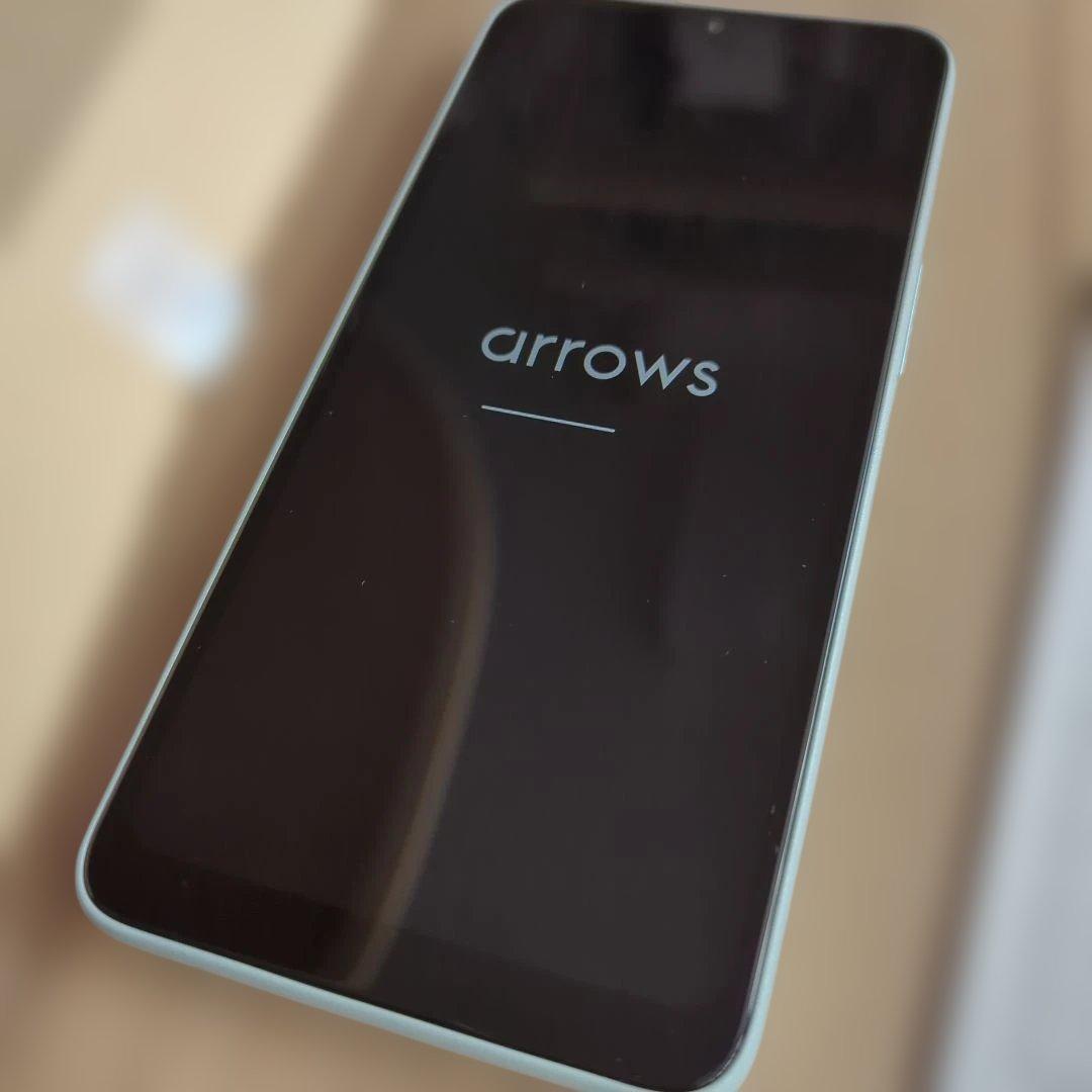 【ほぼ未使用】arrows WE2 水色 本体