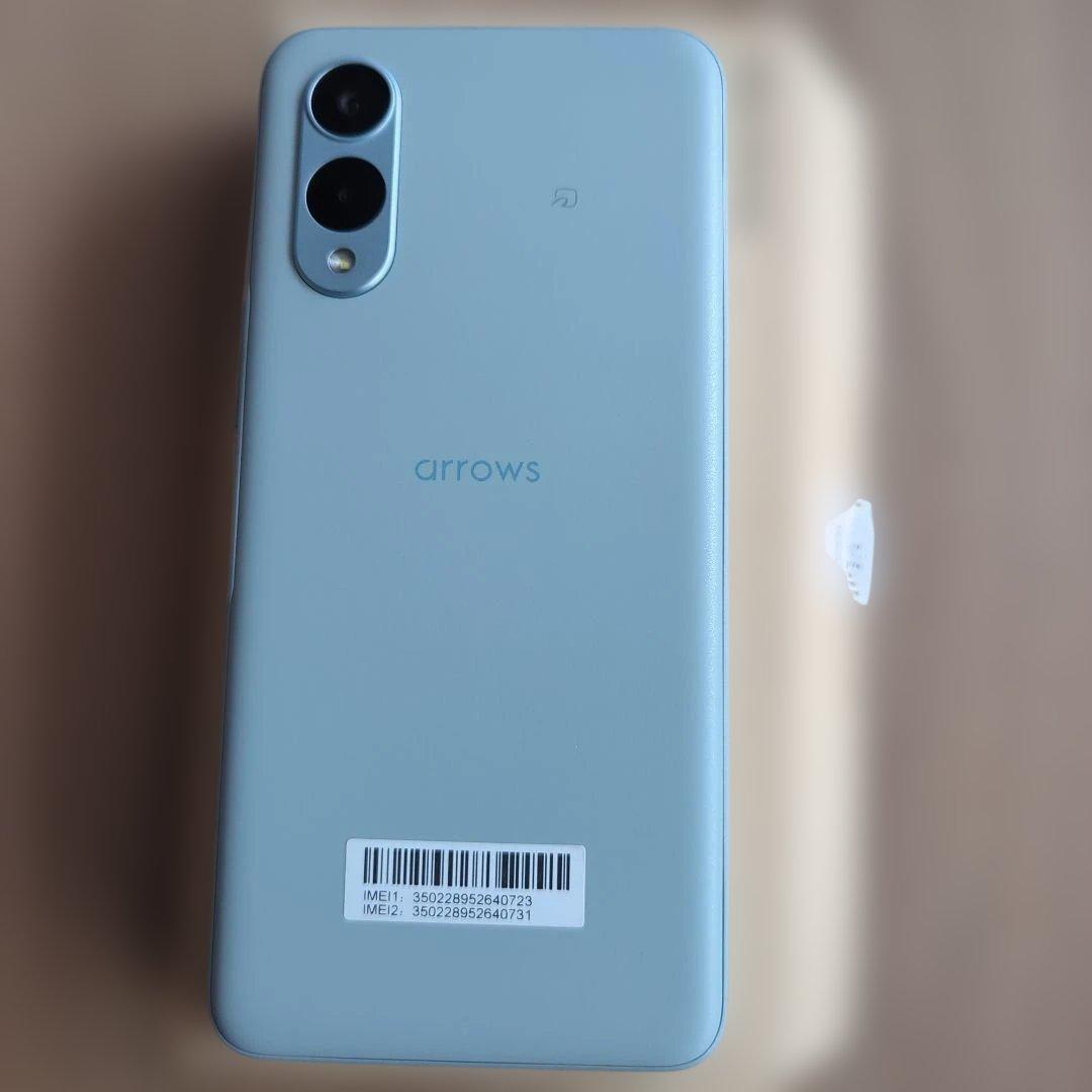 【ほぼ未使用】arrows WE2 水色 本体