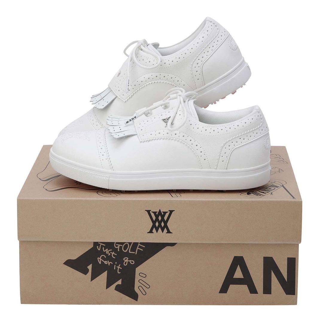 新品タグ付き❤️ゴルフシューズ⭐️ANEWゴルフ ❤️24.5cm