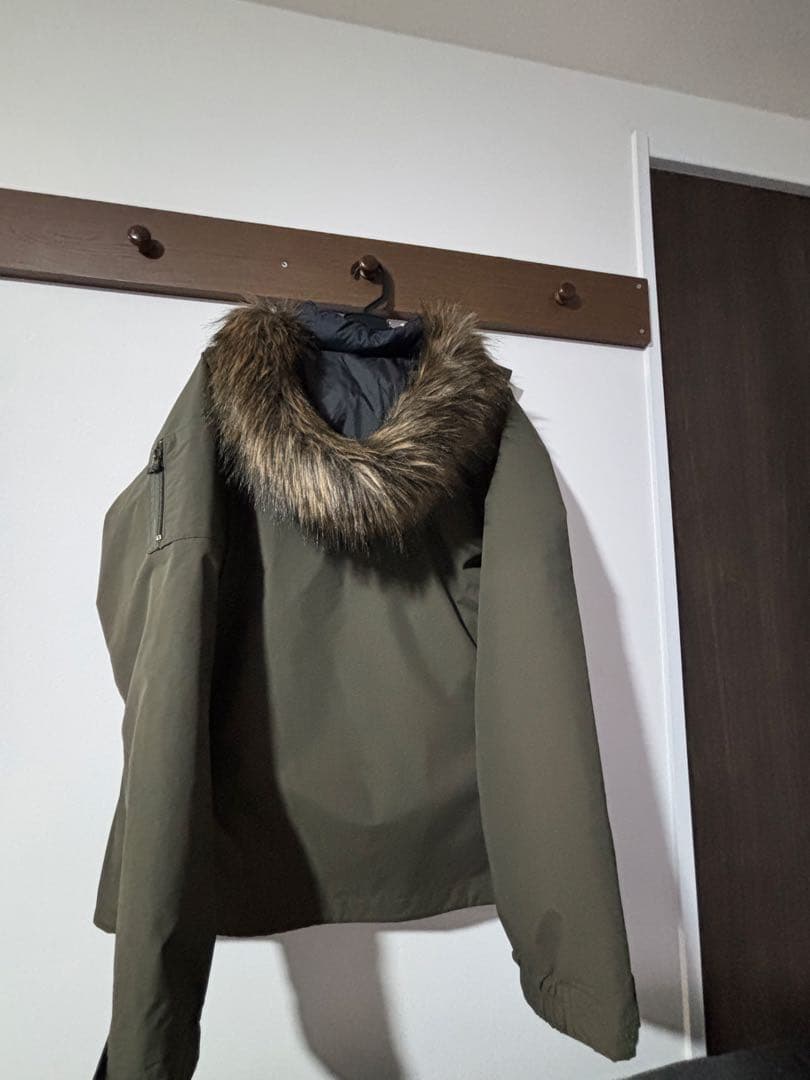 THE NORTH FACE オリーブ モッズコート Lサイズ　インナー付き