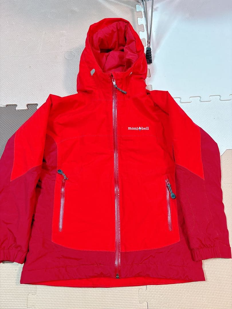 timesale]montbell キッズ スキーウェア 上下セット 140 最