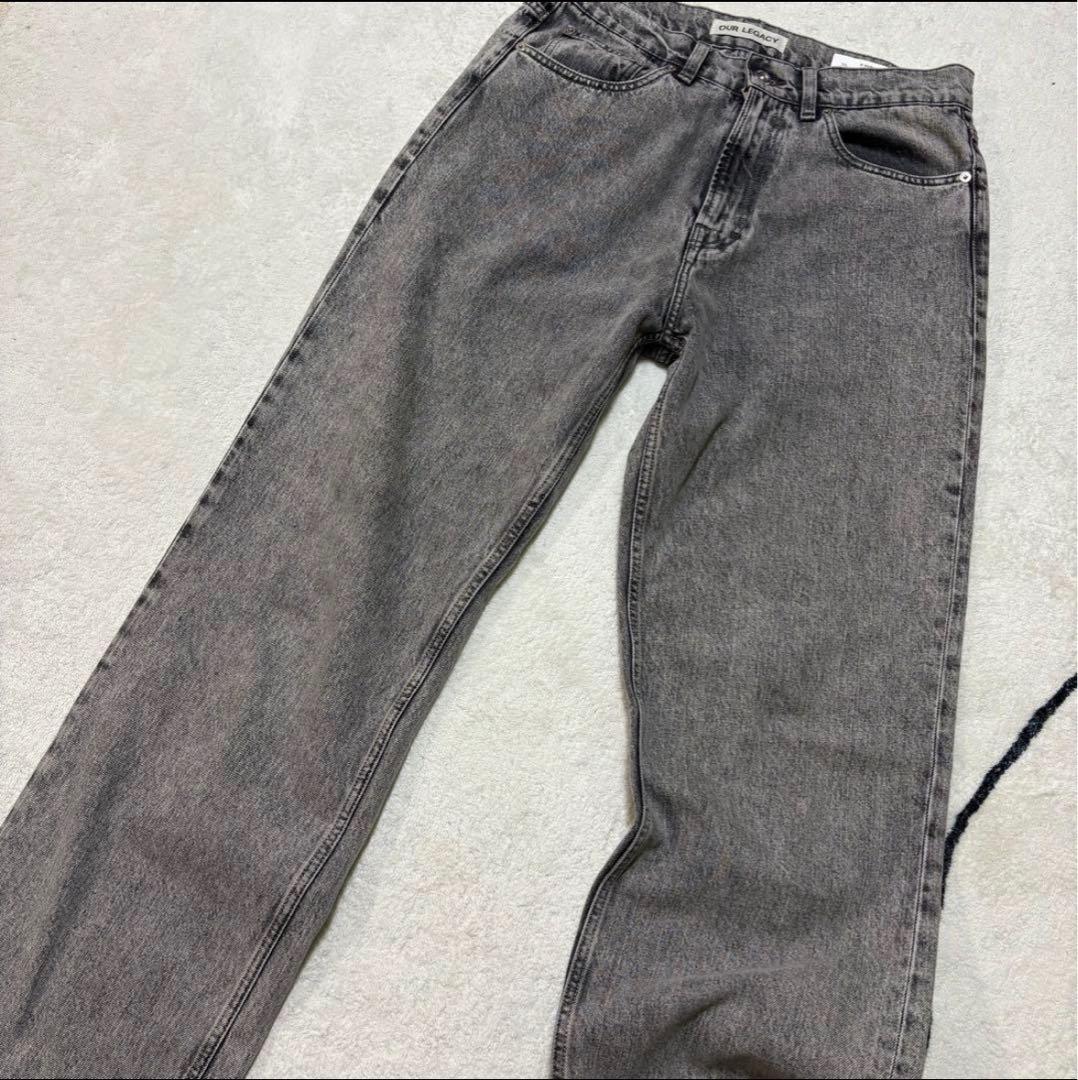 【美品】Our Legacy☆デニム☆30☆グレー