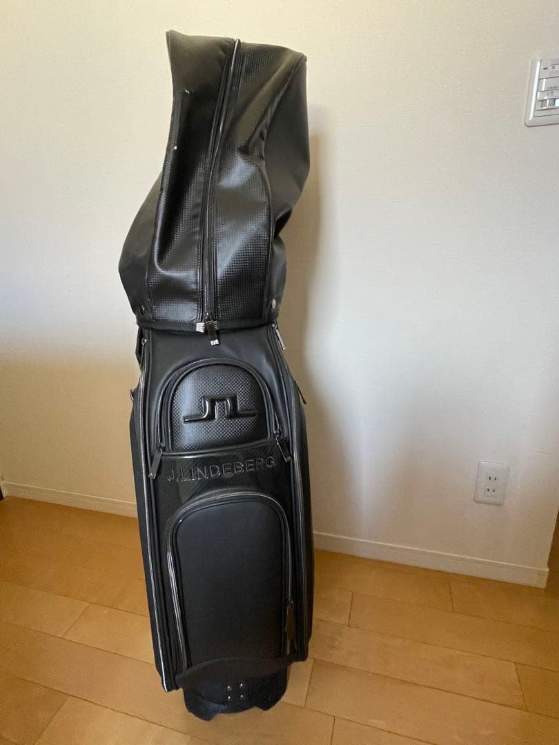 J.Lindeberg ブラック ゴルフバッグ