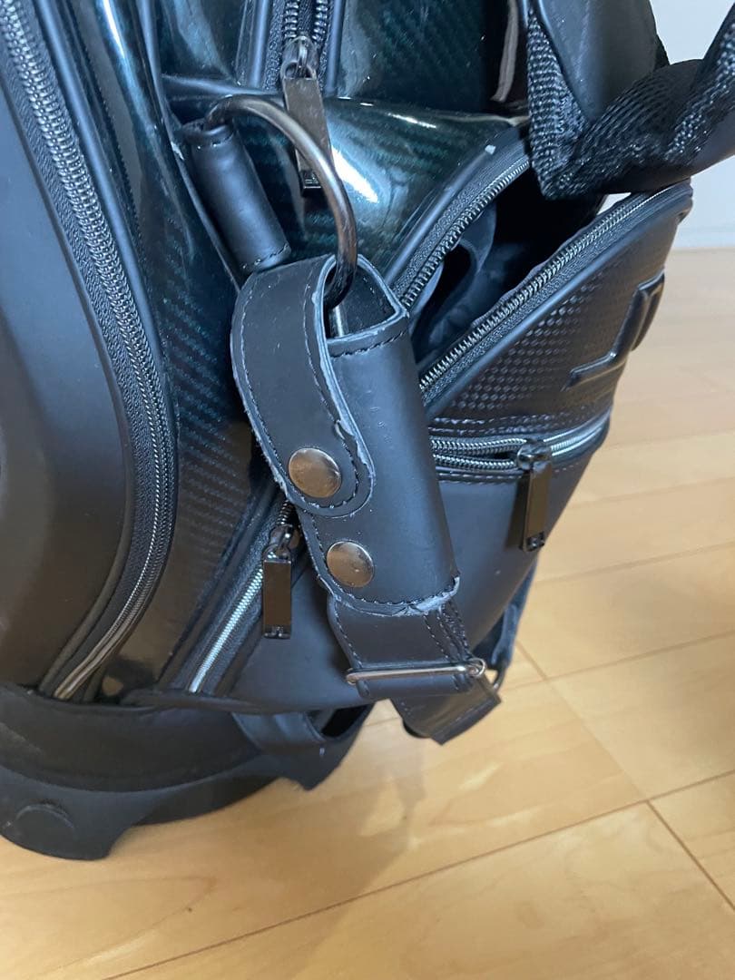 J.Lindeberg ブラック ゴルフバッグ