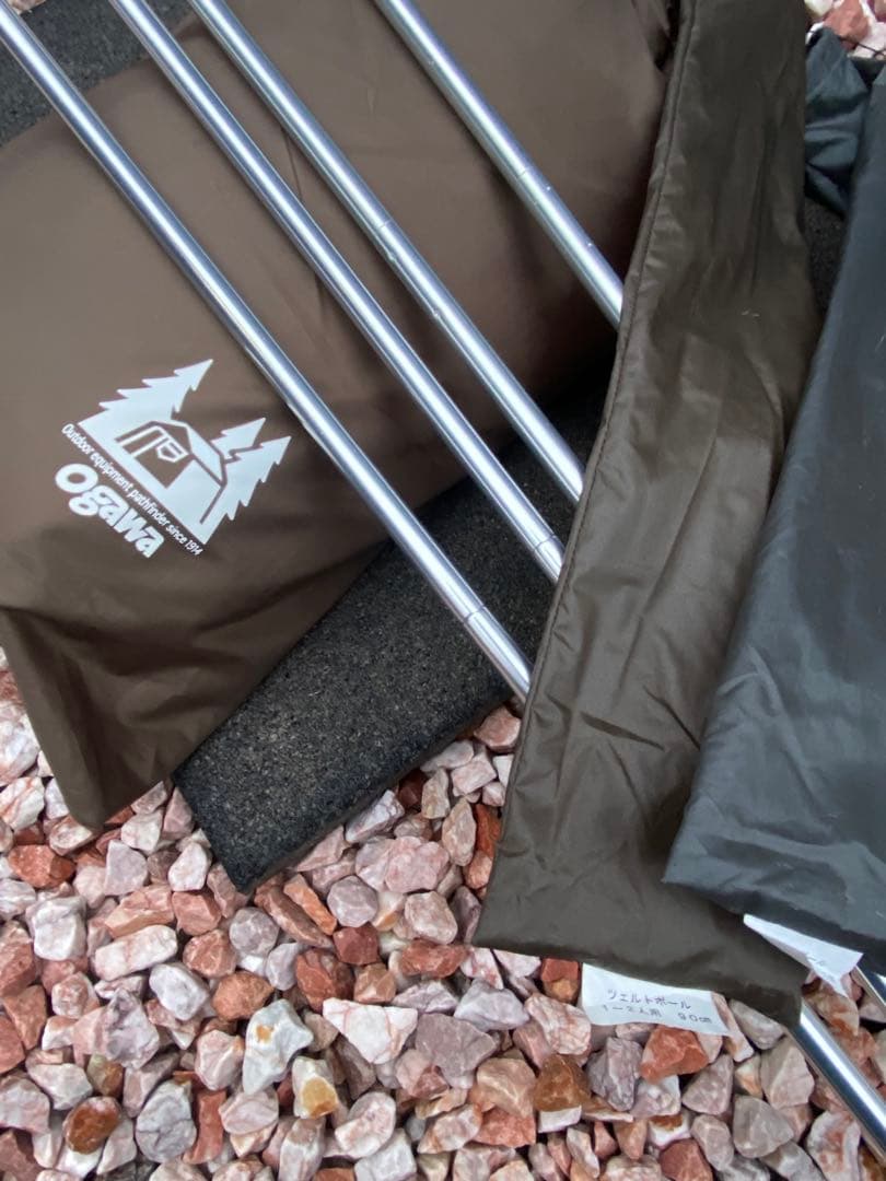 Tasso T/C タッソtc オガワ　メッシュスクリーン　ポール付き　美品