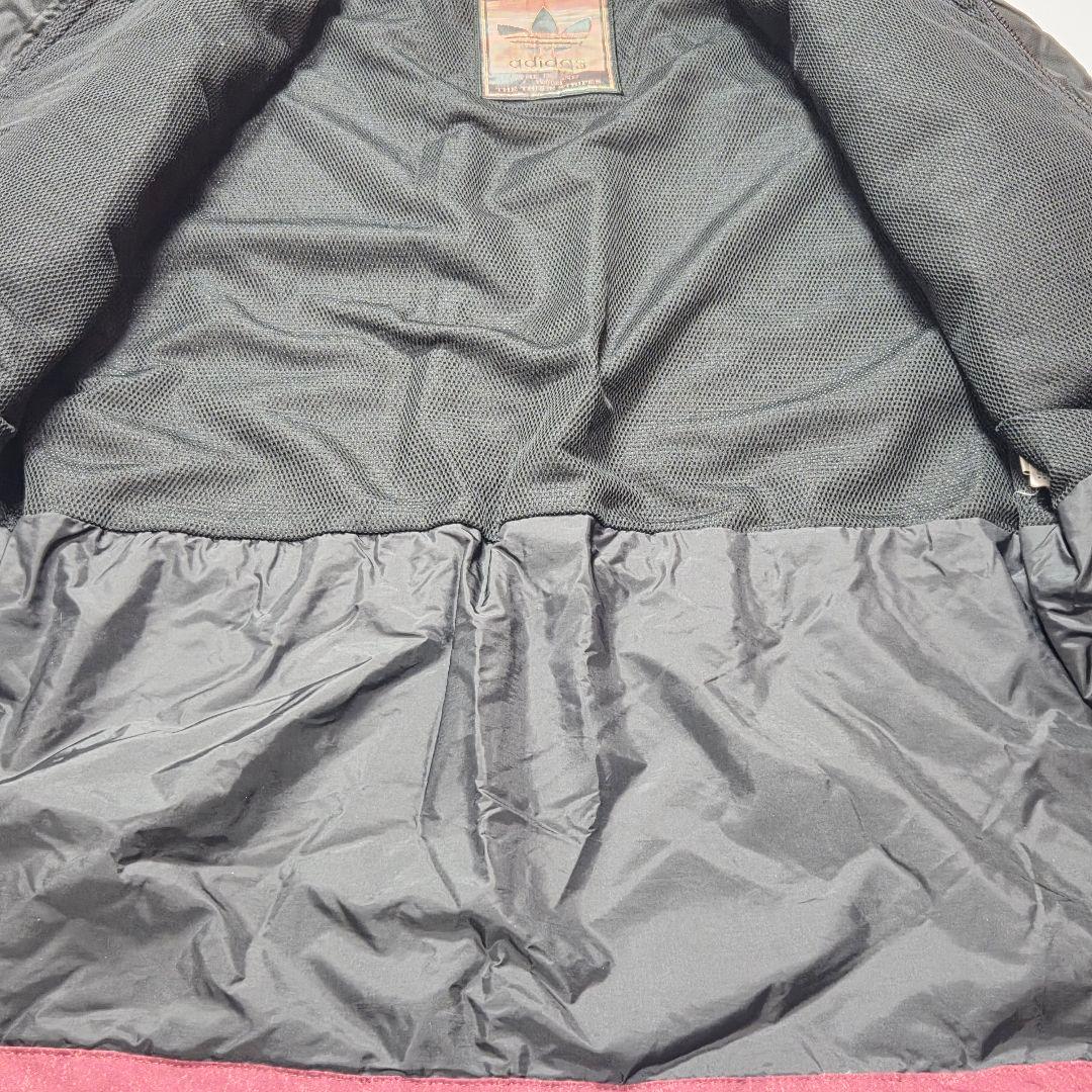 ​希少　アディダス デサント製 80s スノーギア ジャケット 背面デカロゴ L