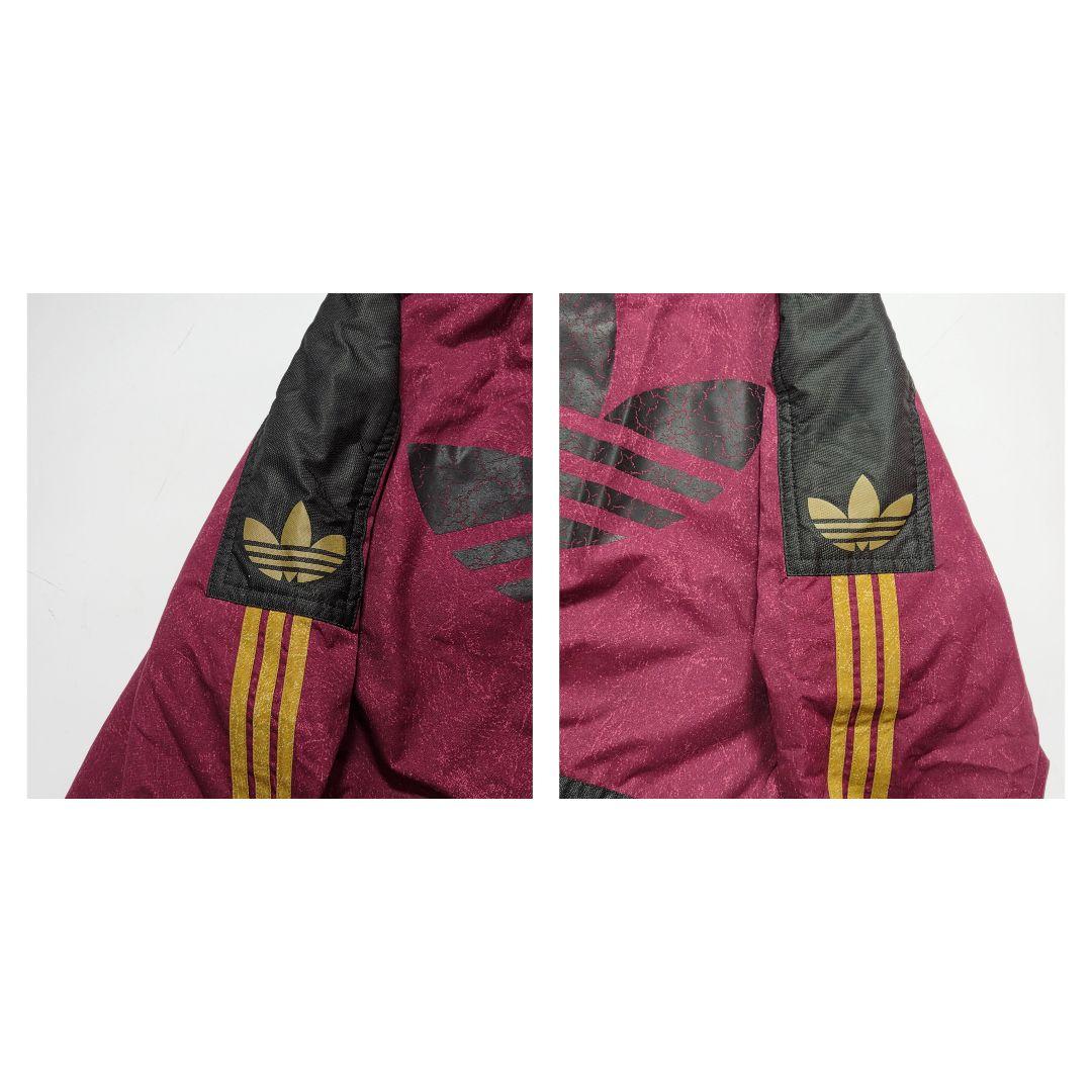 ​希少　アディダス デサント製 80s スノーギア ジャケット 背面デカロゴ L