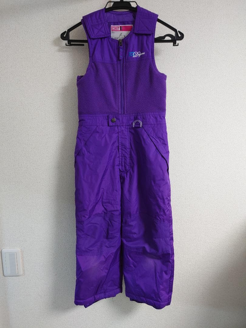 4才100size〜8才130sizeまで着用スキースノボウェア